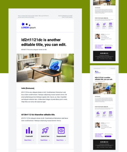 Services Email Template