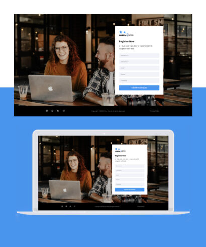 Pardot Form Page Layout